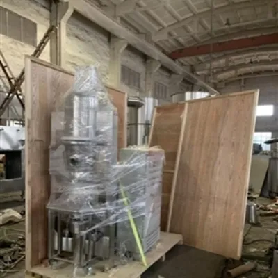 Consegna del granulatore dell'essiccatore a letto fluido al cliente in Russia